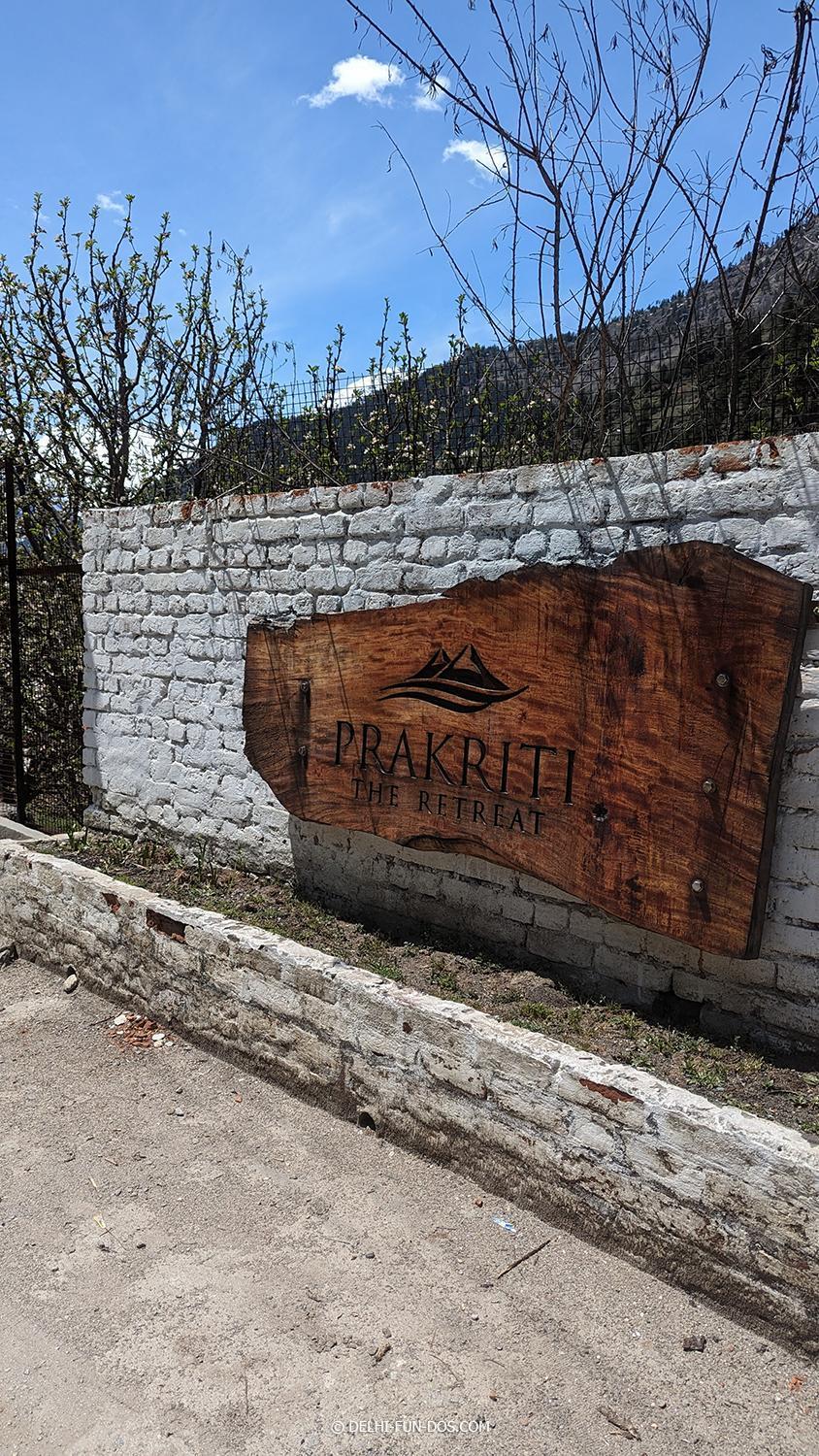 Prakriti-The Retreat Ξενοδοχείο Harsil Εξωτερικό φωτογραφία